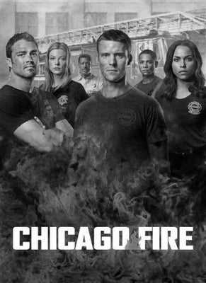 Chicago Fire poster Black and White poster for sale cheap United States USA