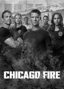 Chicago Fire black and white poster
