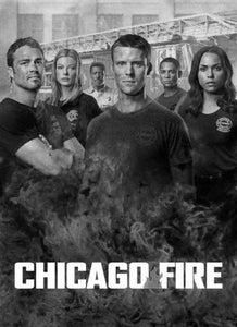 Chicago Fire Poster Black and White Mini Poster 11"x17"