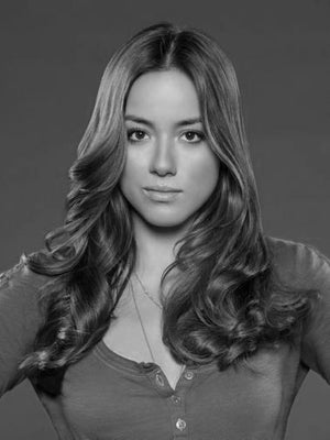 Chloe Bennet Poster Black and White Mini Poster 11"x17"