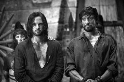 Davincis Demons Poster Black and White Mini Poster 11"x17"