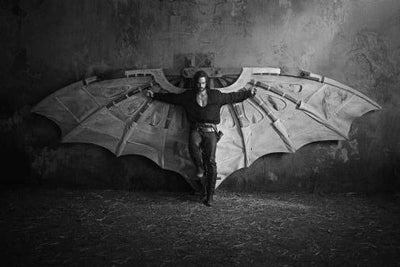 Davincis Demons Poster Black and White Mini Poster 11"x17"