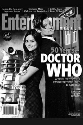 Doctor Who Poster Black and White Mini Poster 11"x17"