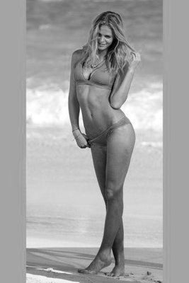 Erin Heatherton Black and White Metal Poster Choose Style The Poster Depot