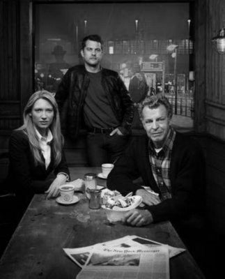 Fringe black and white poster