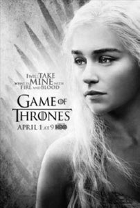 Game Of Thrones Poster Black and White Poster On Sale United States