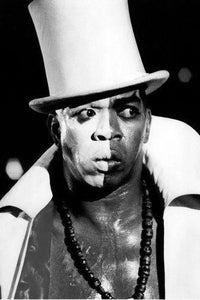 Geoffrey Holder black and white poster