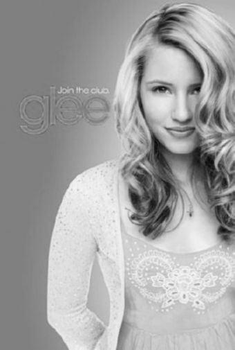 Glee Poster Black and White Mini Poster 11