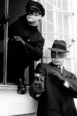 Green Hornet Tos Poster Black and White Mini Poster 11"x17"