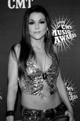 Gretchen Wilson Poster Black and White Mini Poster 11"x17"