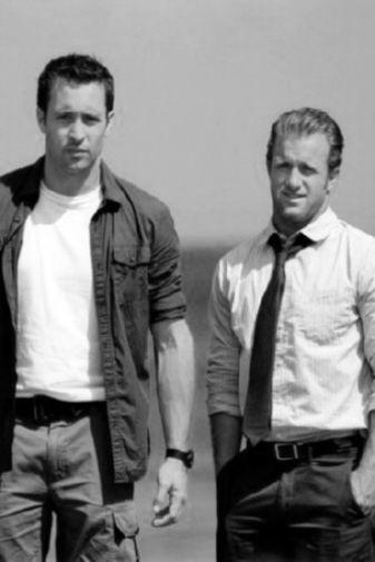 Hawaii Five 0 black and white poster