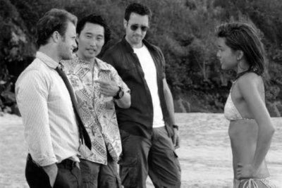 Hawaii 5-0 Poster Black and White Poster 27"x40" The Poster Depot