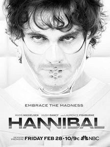 Hannibal black and white poster