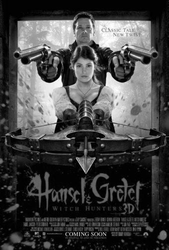 Hansel And Gretel Poster Black and White Mini Poster 11