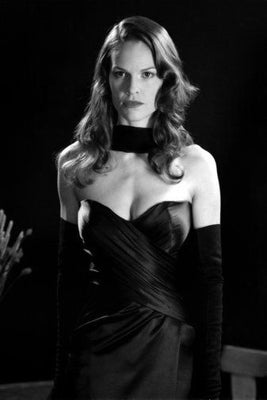 Hilary Swank Poster Black and White Mini Poster 11"x17"
