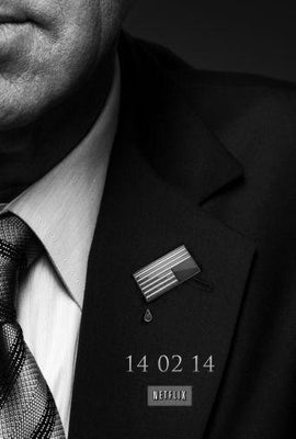 House Of Cards poster tin Metal Print Wall Art