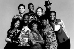 In Living Color black and white poster