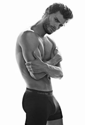 Jamie Dornan Poster Black and White Mini Poster 11"x17"