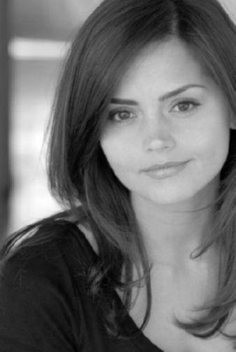 Jenna Louise Coleman black and white poster