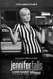 Jennifer Falls poster tin sign Wall Art