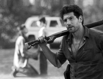 Jon Bernthal black and white poster