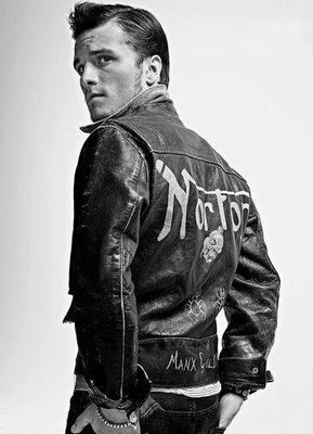 Josh Hutcherson Poster Black and White Poster 27"x40" The Poster Depot