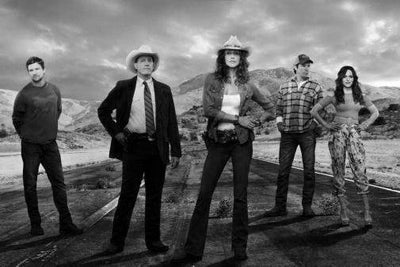 Killer Women Black and White Metal Poster Choose Style The Poster Depot