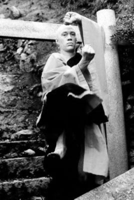 Kung Fu Poster Black and White Mini Poster 11"x17"