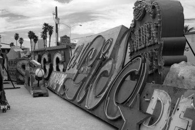 Las Vegas Poster Black and White Poster On Sale United States