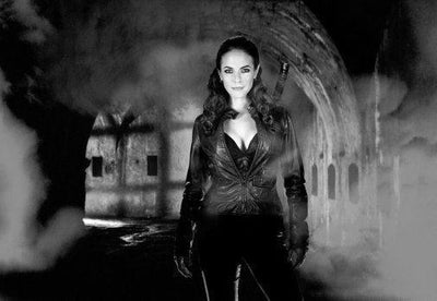 Lost Girl Black and White Metal Poster Choose Style The Poster Depot