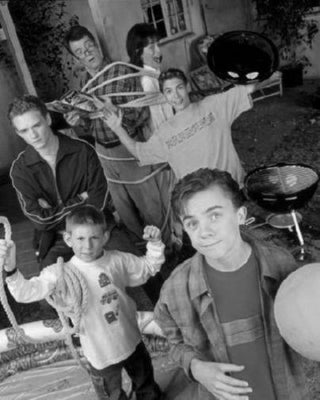 Malcolm In The Middle Poster Black and White Poster 27"x40" The Poster Depot