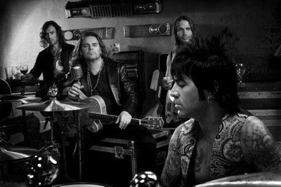 Mana black and white poster