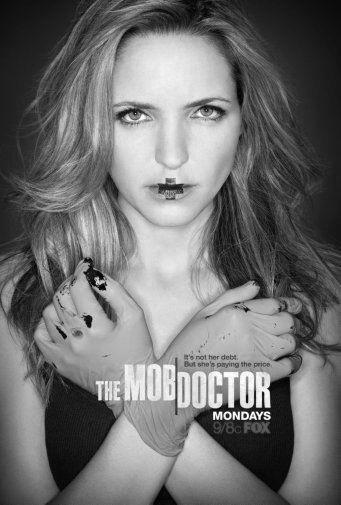 Mob Doctor black and white poster