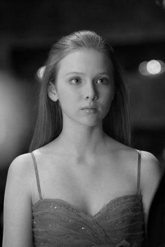 Molly Quinn black and white poster