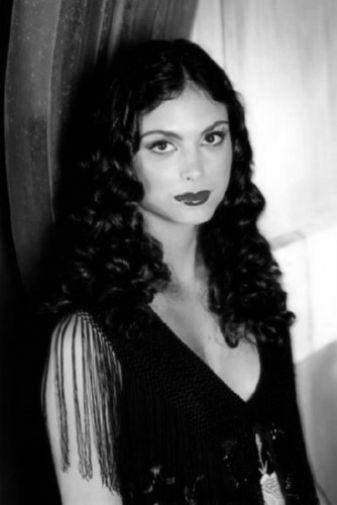 Morena Baccarin black and white poster