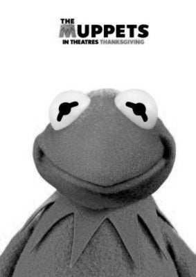 Muppets Black and White Metal Poster Choose Style The Poster Depot