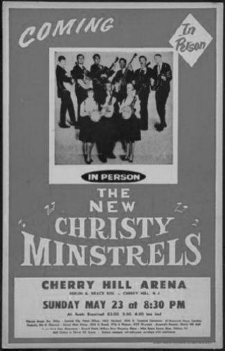 New Christy Minstrels black and white poster
