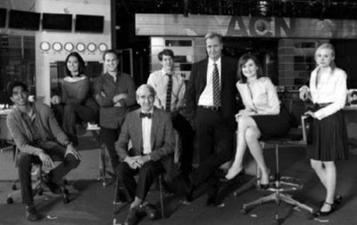 Newsroom Poster Black and White Poster 27"x40" The Poster Depot
