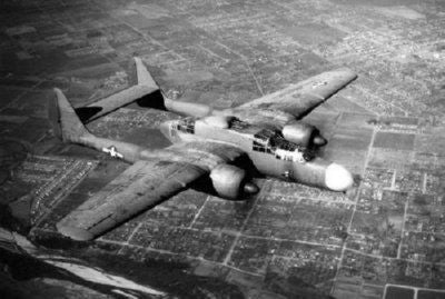 Northrop P-61 Poster Black and White Mini Poster 11"x17"