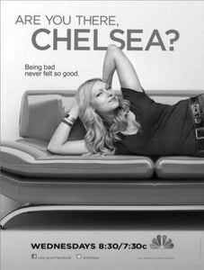 Are You There Chelsea black and white poster