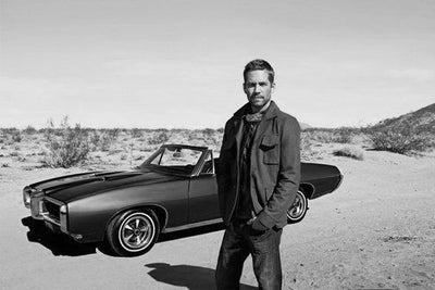 Paul Walker Poster Black and White Mini Poster 11"x17"