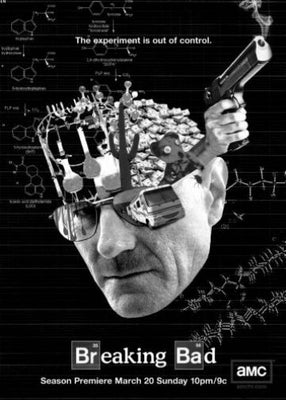 Breaking Bad Poster Black and White Poster 24"x36" The Poster Depot