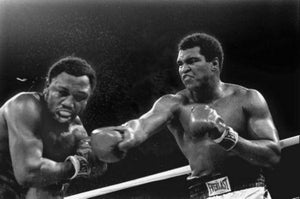 Frazier Vs. Ali Poster Black and White Poster On Sale United States