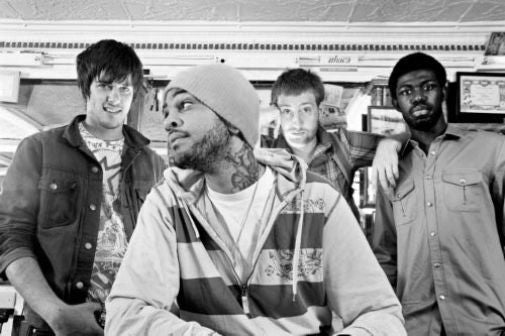 Gym Class Heroes Poster Black and White Mini Poster 11