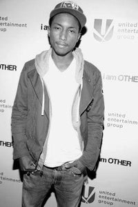 Pharrell Poster Black and White Poster On Sale United States