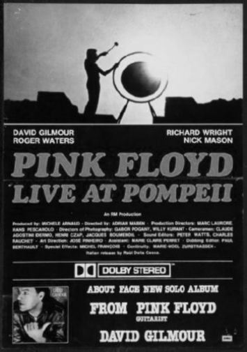 Pink Floyd Poster Black and White Mini Poster 11