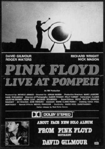 Pink Floyd black and white poster