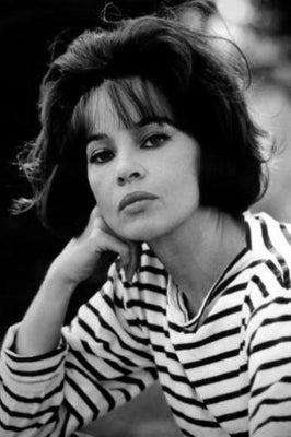 Leslie Caron poster tin Metal Print Wall Art
