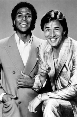 Miami Vice Poster Black and White Mini Poster 11"x17"