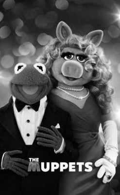 Muppets black and white poster